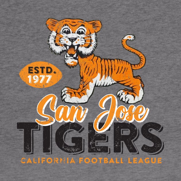 San Jose Tigers by MindsparkCreative